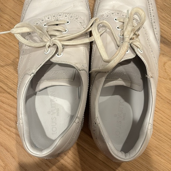 Men’s Louis Vuitton White lace up shoe, size 11 - Picture 2 of 7
